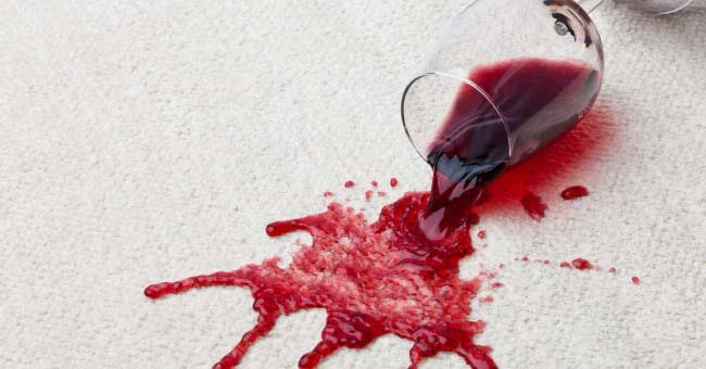 quitar mancha vino tinto