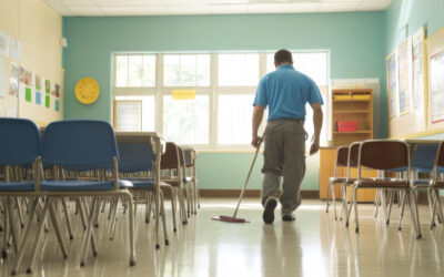 Protocolo de limpieza y desinfección en Colegios